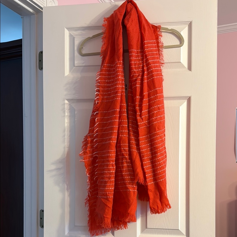 Orange scarf from Old Navy